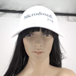 Microdosed. jeng White Otto World Famous Foam Front Trucker Hat Baseball Cap NEW